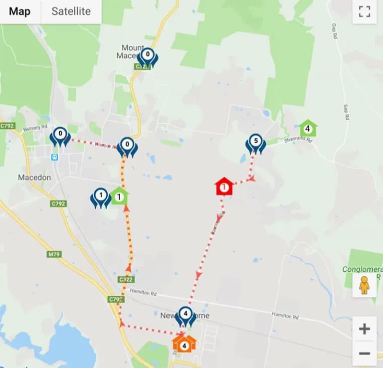 Smart Route Map